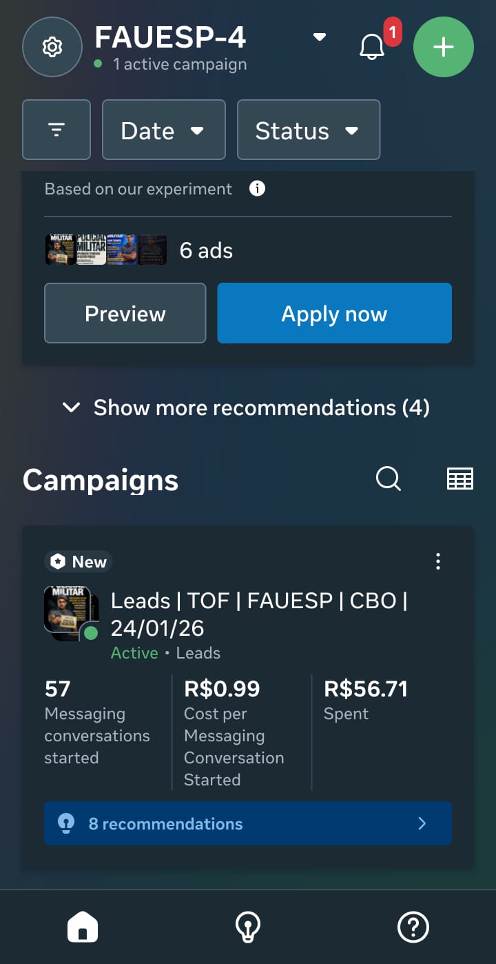 Click to view full size FAUESP campaign result 1 of 10